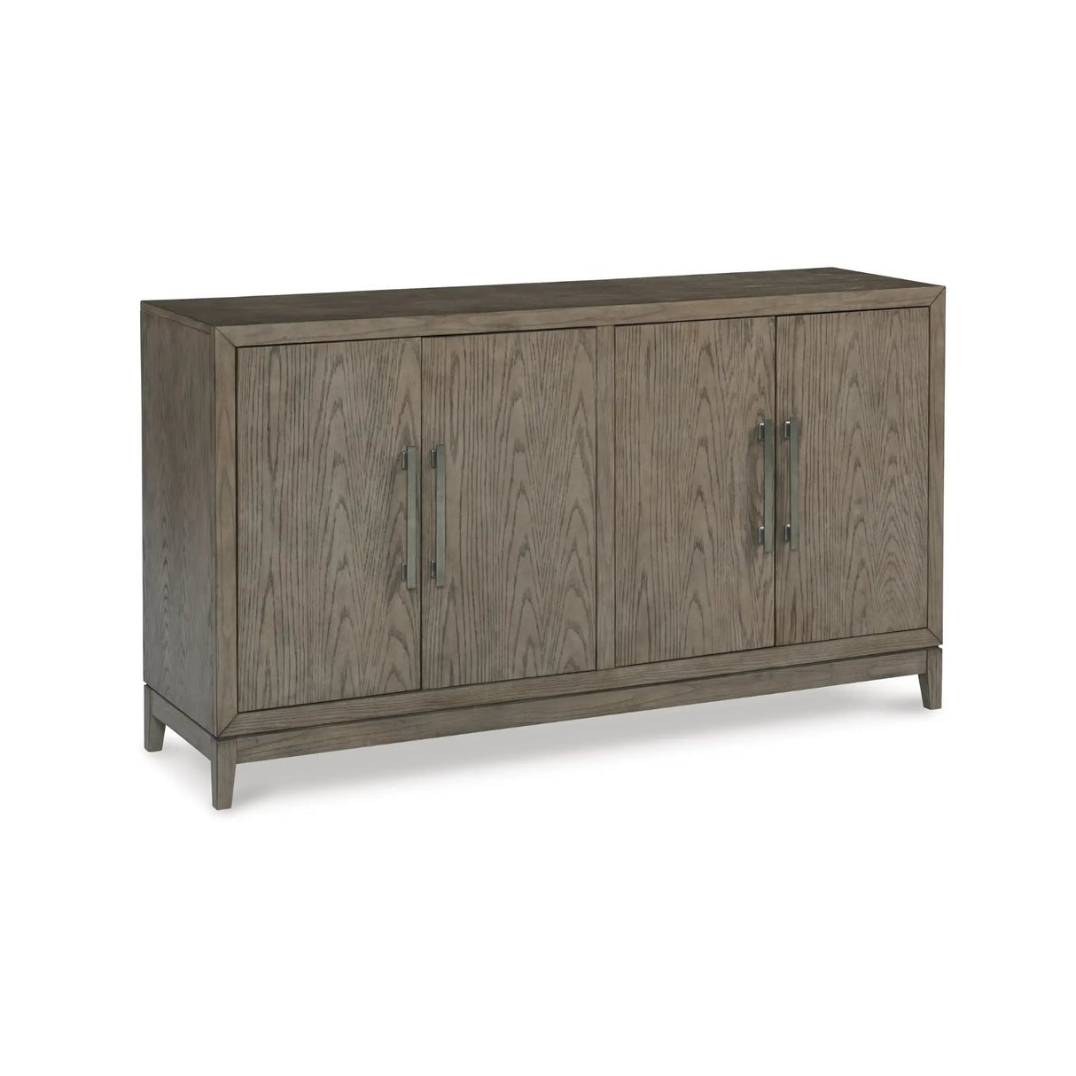 Ashley Chestner Server in Grey Brown Signature Design by Ashley
