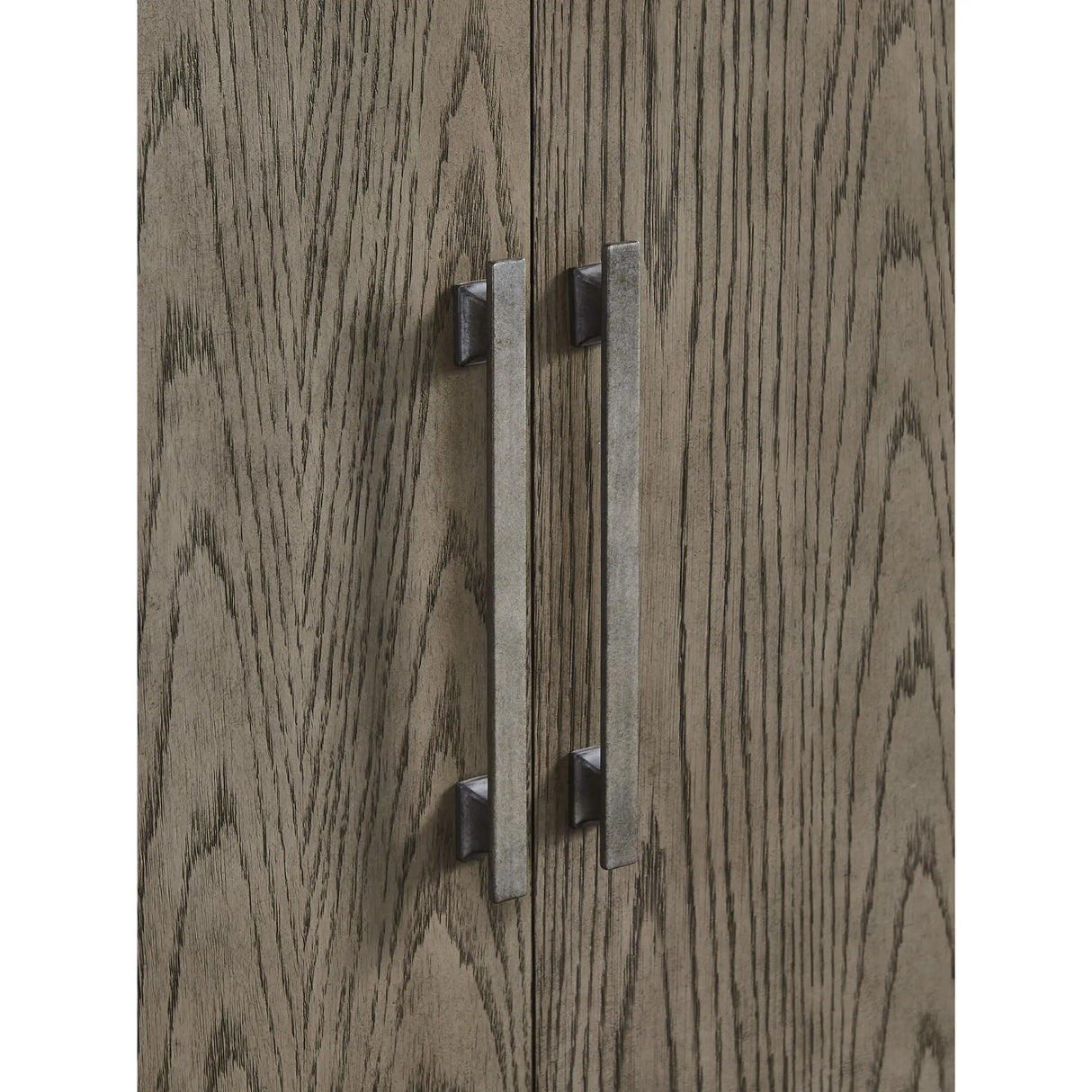 Ashley Chestner Server in Grey Brown Signature Design by Ashley