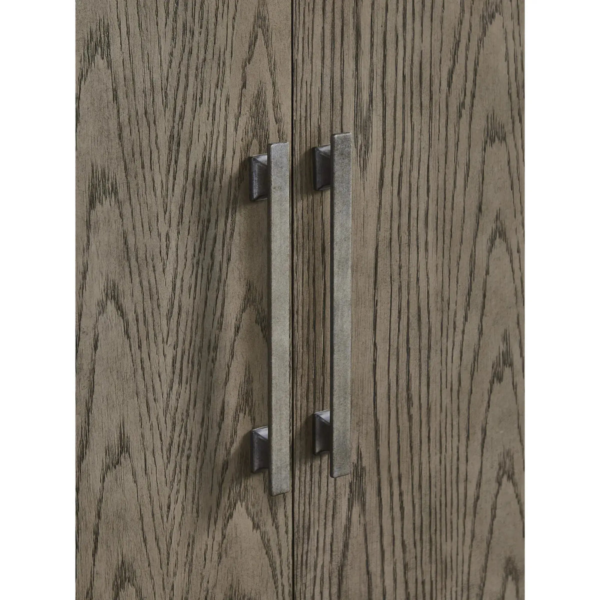 Ashley Chestner Server in Grey Brown Signature Design by Ashley