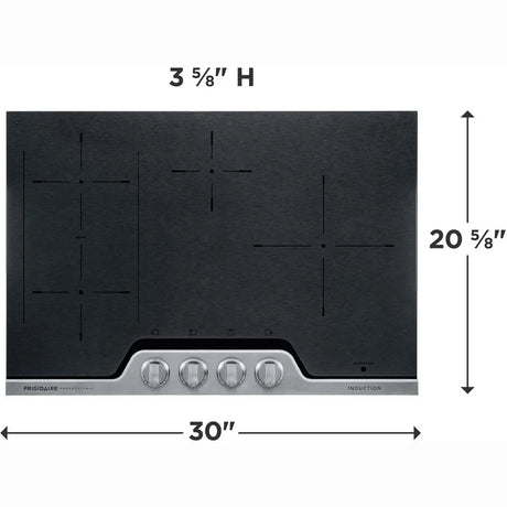 Frigidaire Professional 30 inch 4-Element Induction Cooktop in Stainless Steel FPIC3077RF Frigidaire Professional