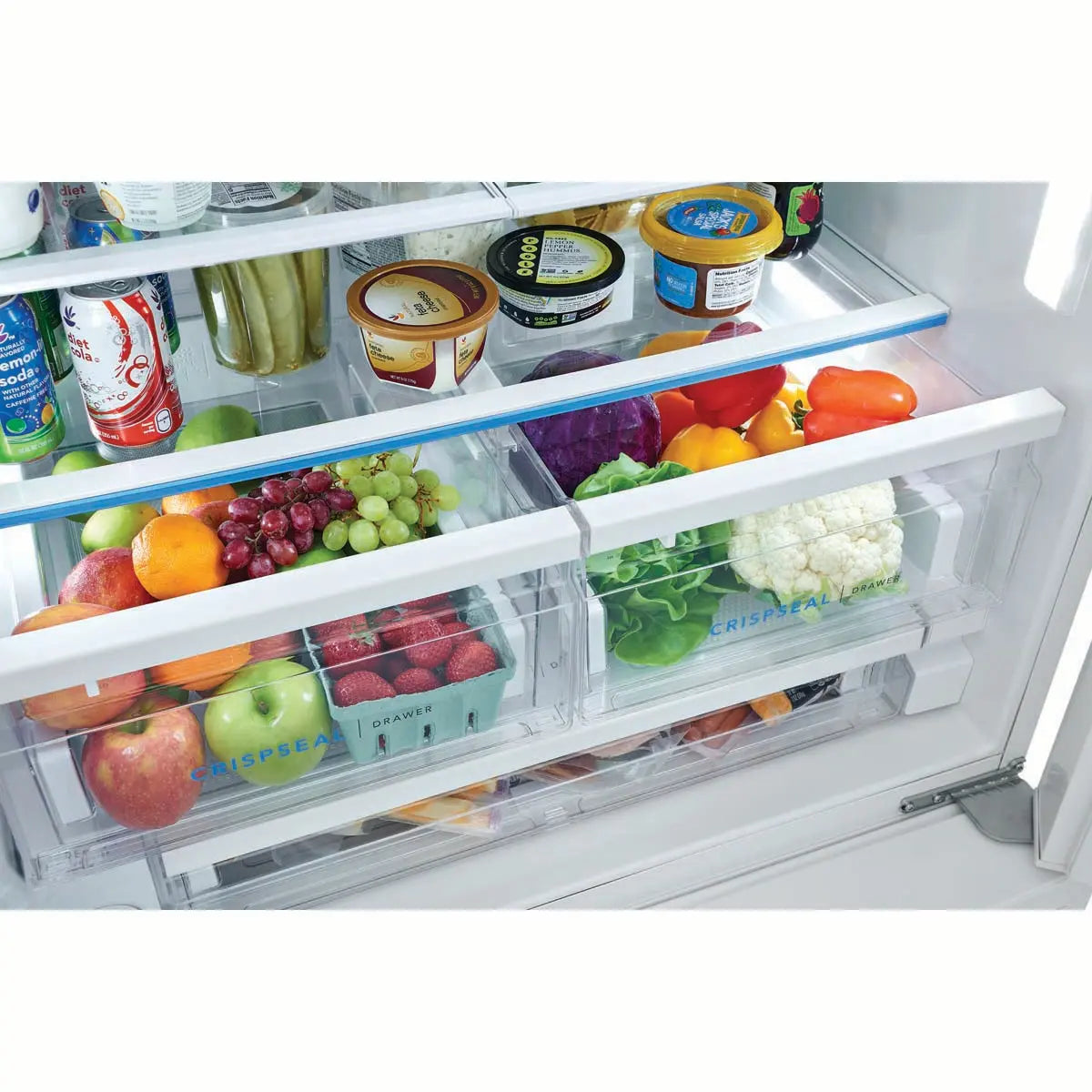 Frigidaire 27.8 Cu. Ft. French Door Refrigerator FRFS2823AW Frigidaire