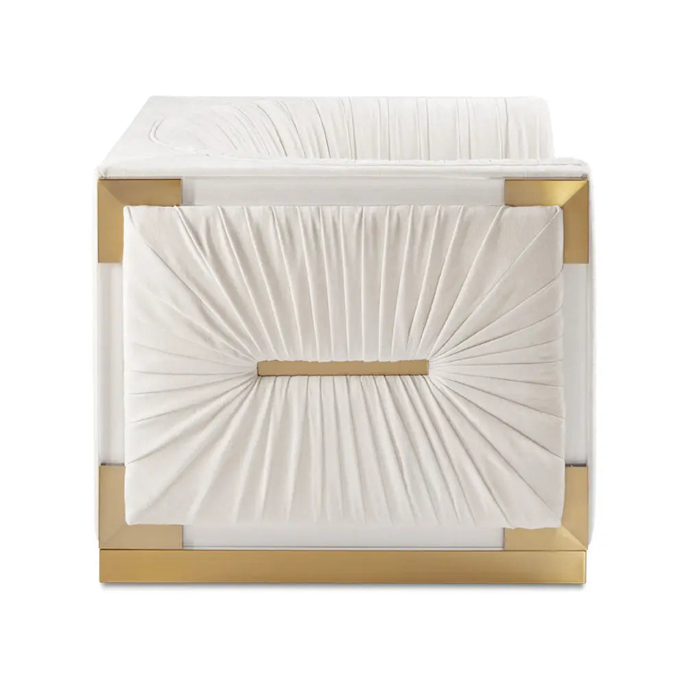 PALOMA Gold Accent Chair - Complete Home