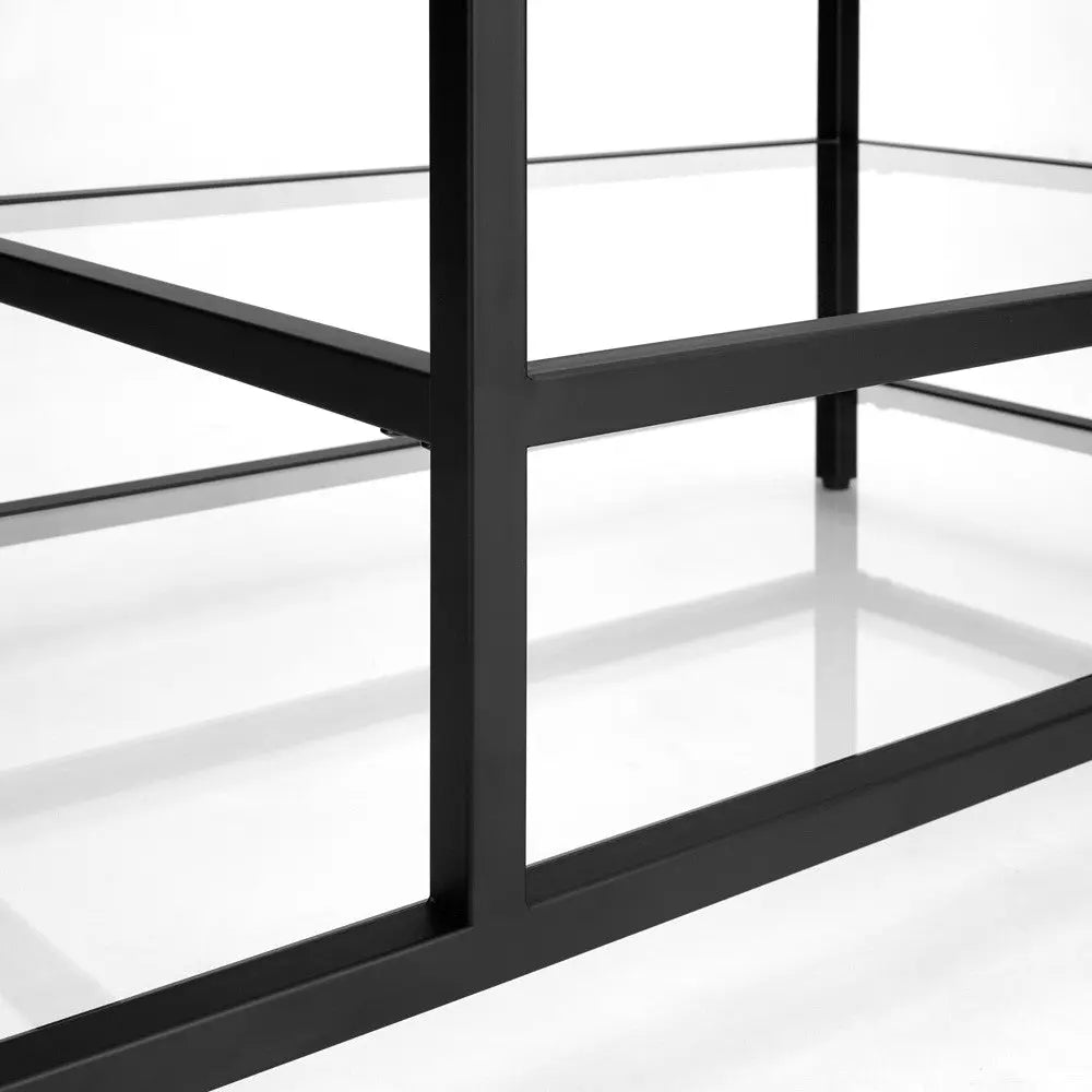 Miley Black Metal Coffee Table - Complete Home Furnish