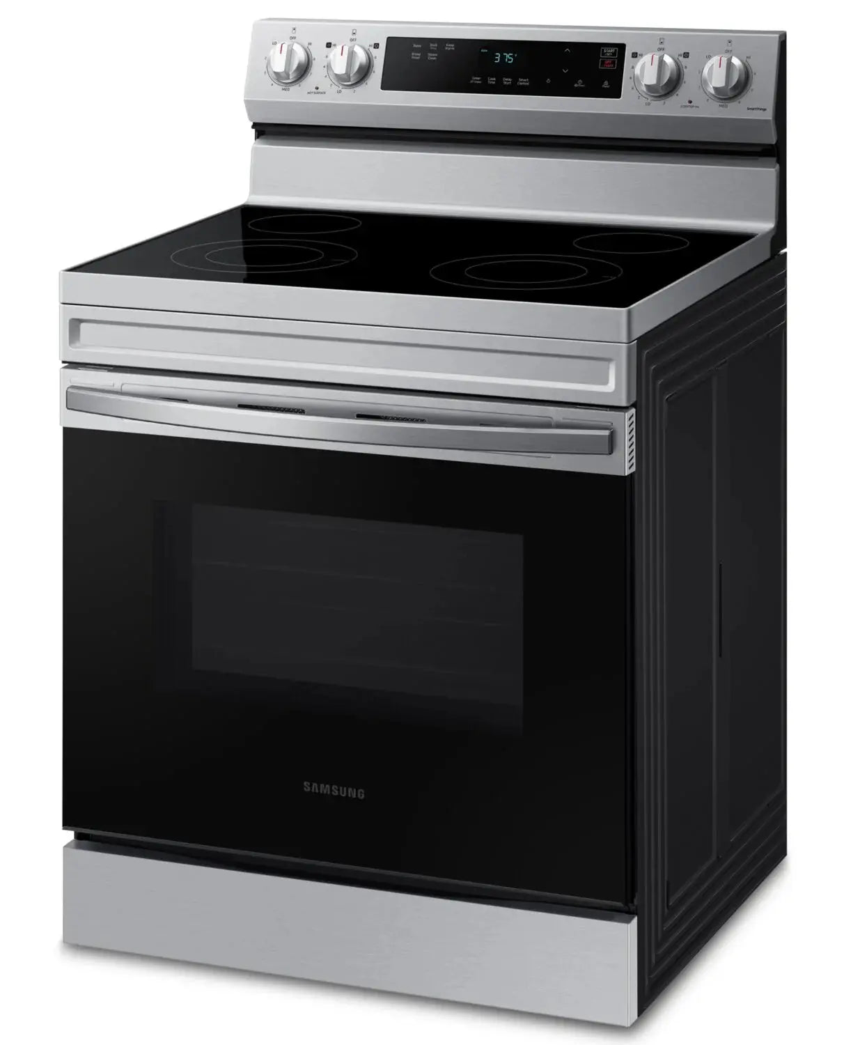 Samsung 30 inch 6.3 cu. ft. Freestanding Electric Range in Stainless Steel NE63A6111SS Samsung