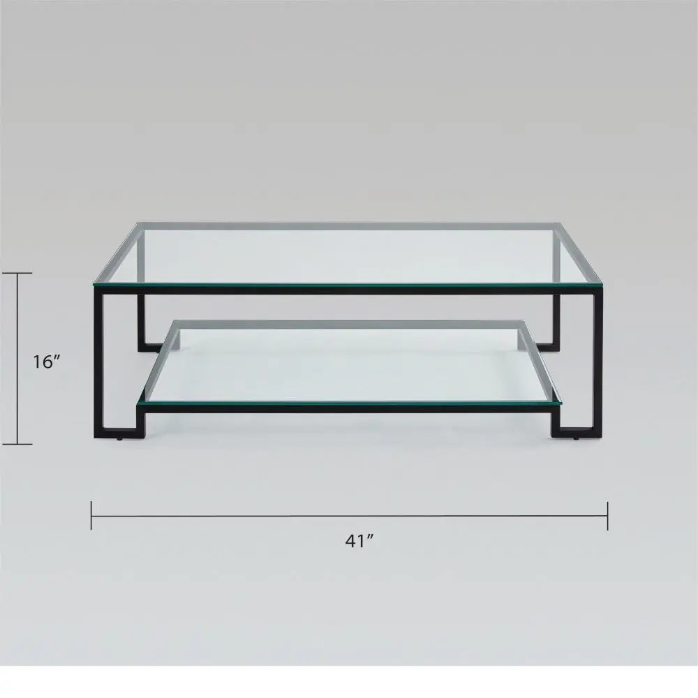 Krista Coffee Table 41" - Black - Complete Home Furnish
