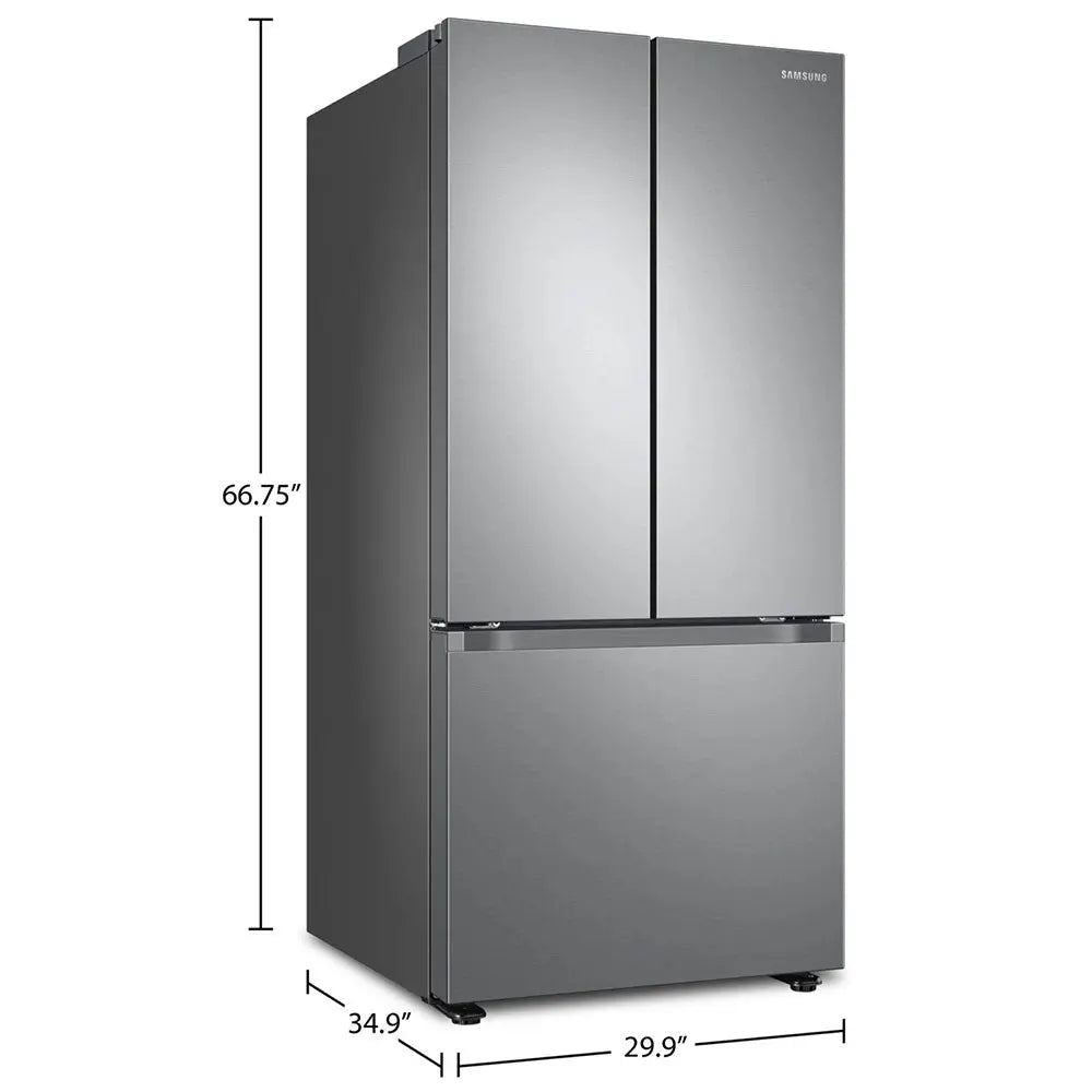 Samsung 30 inch 22 Cu. Ft. French-Door Refrigerator in Stainless Steel RF22A4111SR Samsung