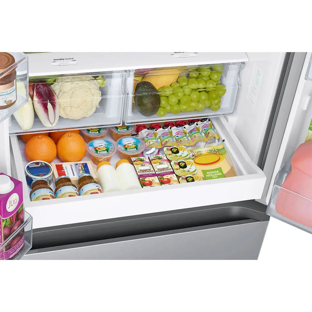 Samsung 30 inch 22 Cu. Ft. French-Door Refrigerator in Stainless Steel RF22A4111SR Samsung
