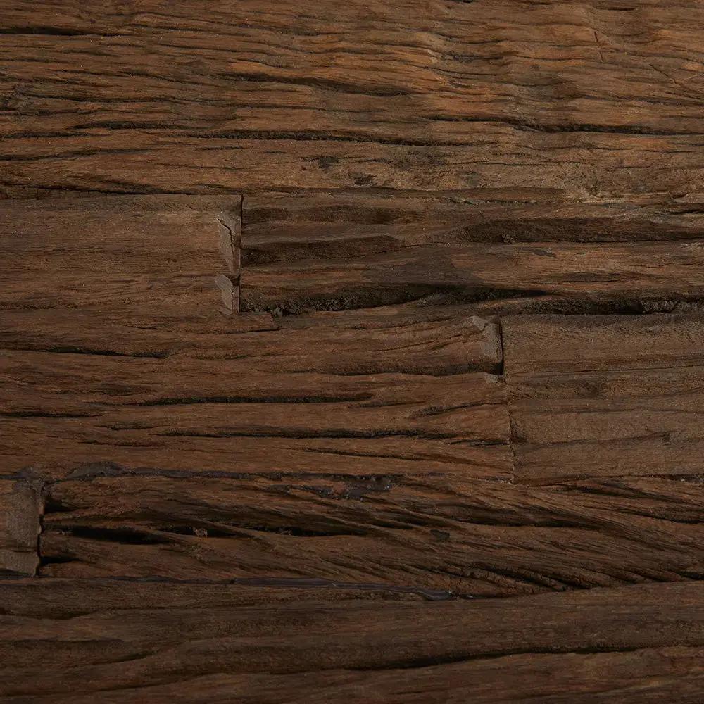 Railwood Desk Wood Glass Top - Complete Home Furnish