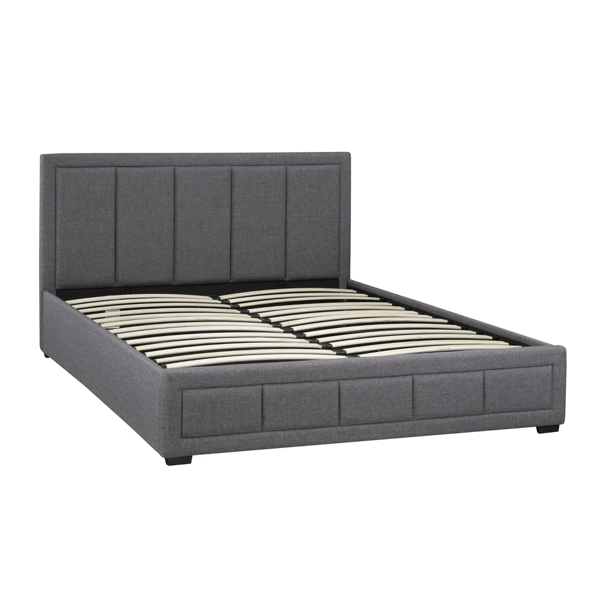 Westley Platform Storage Bed Brassex