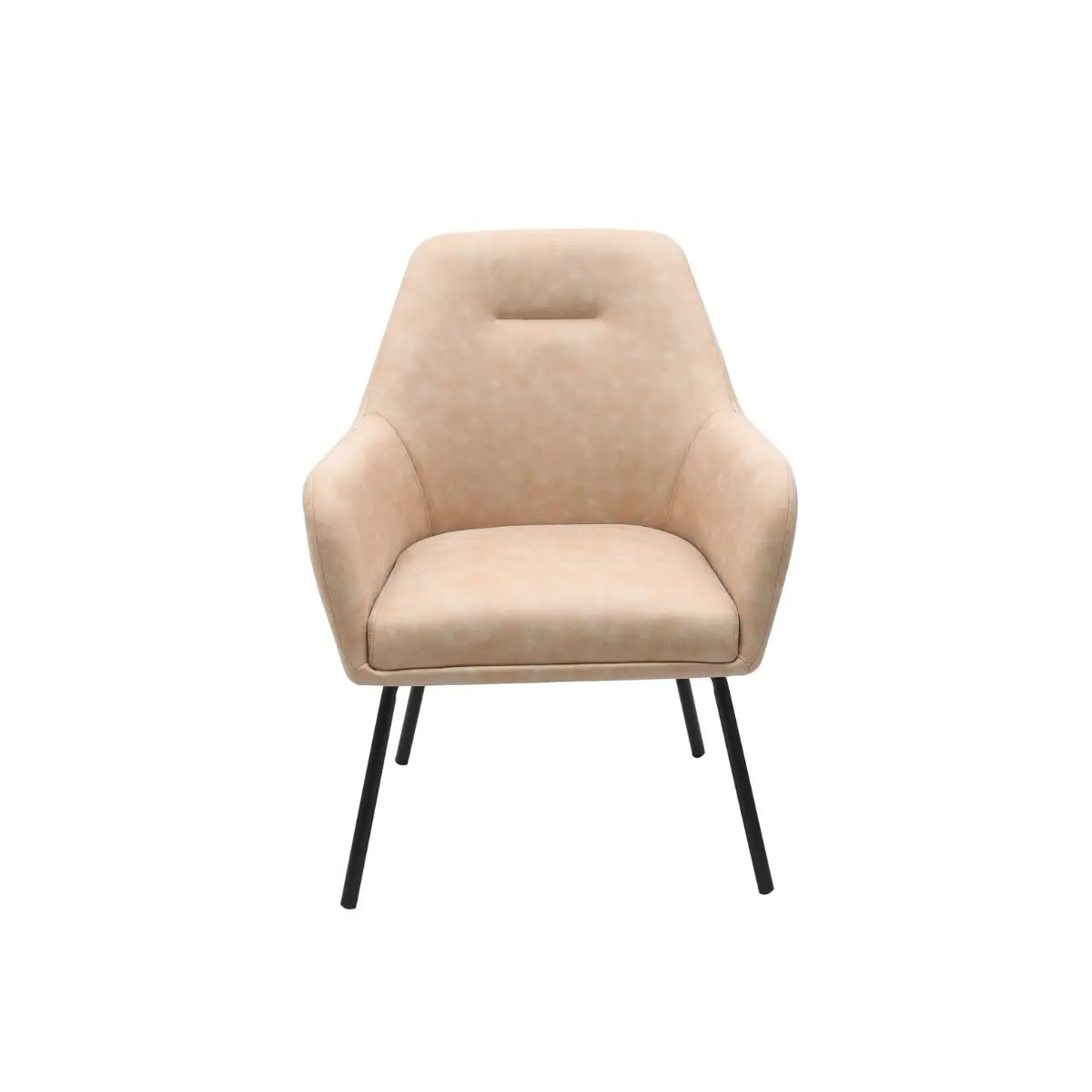 Arlo Dining Chair Set in Beige Brassex