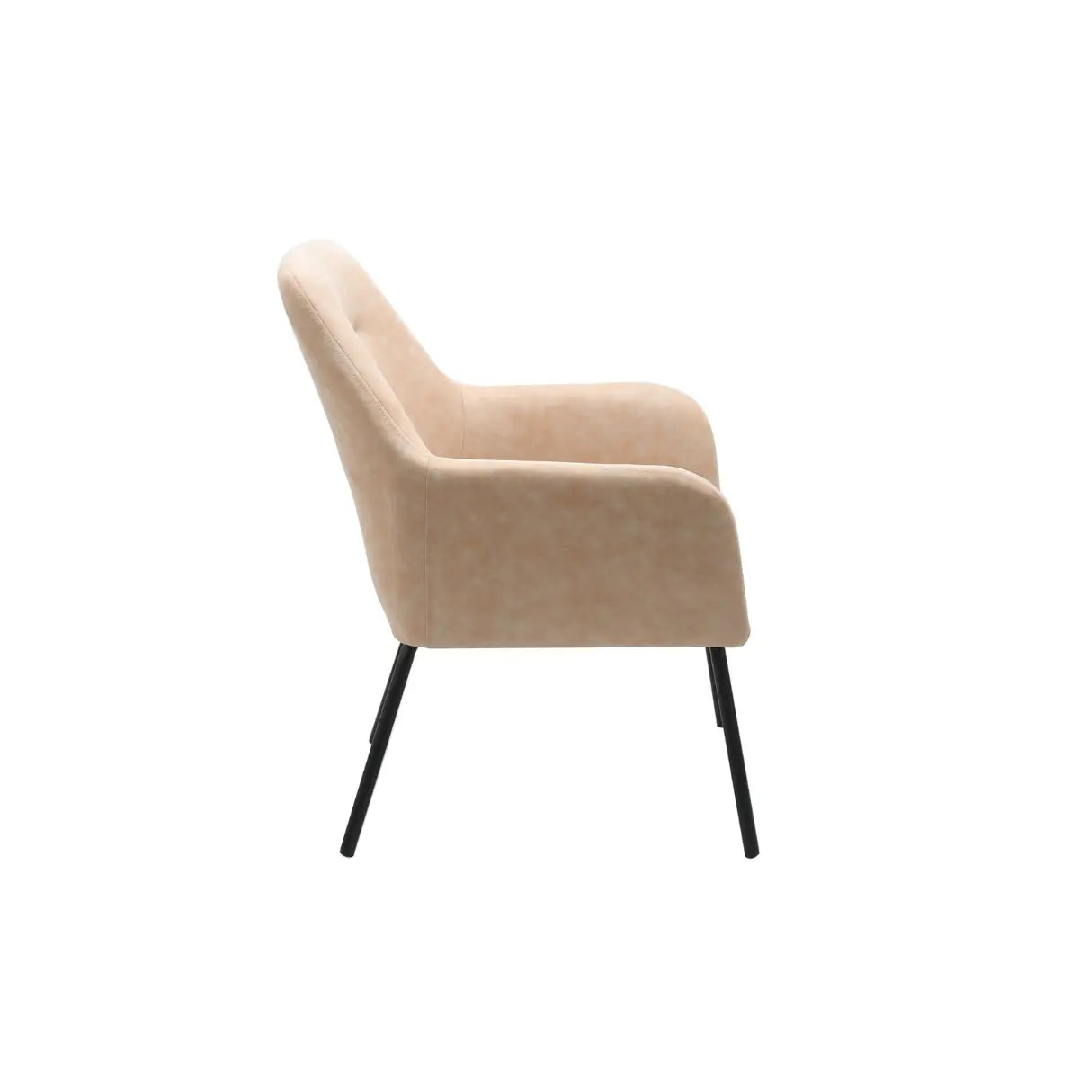 Arlo Dining Chair Set in Beige Brassex