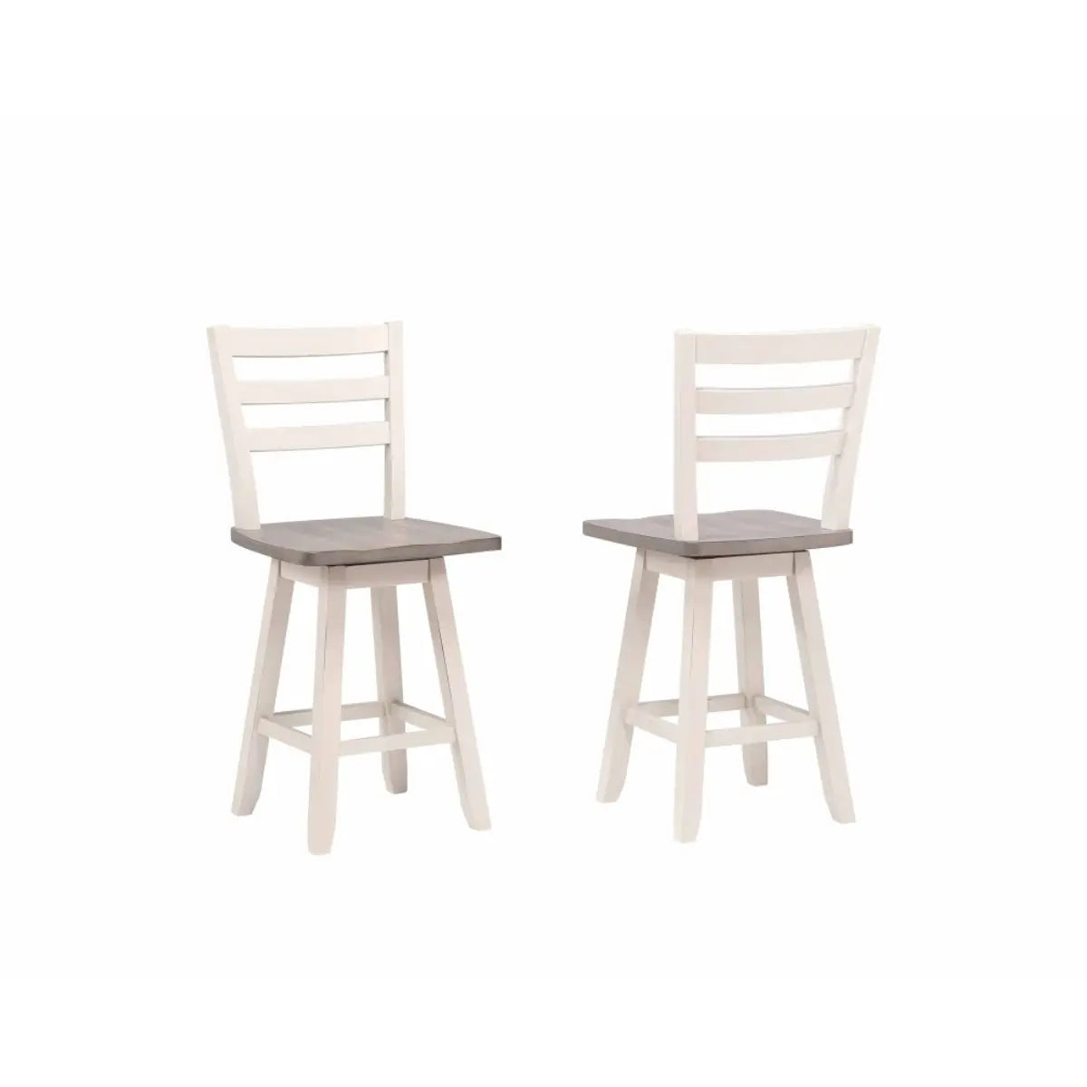 Artega Barstool Set in Two-Tone Brassex