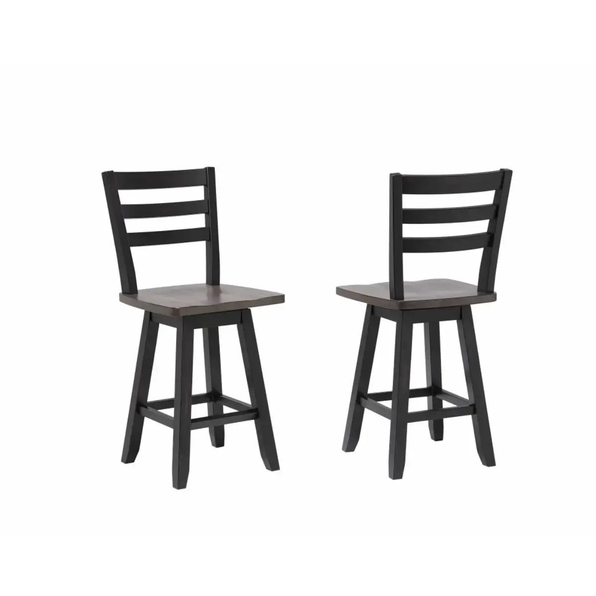 Artega Barstool Set in Two-Tone Brassex