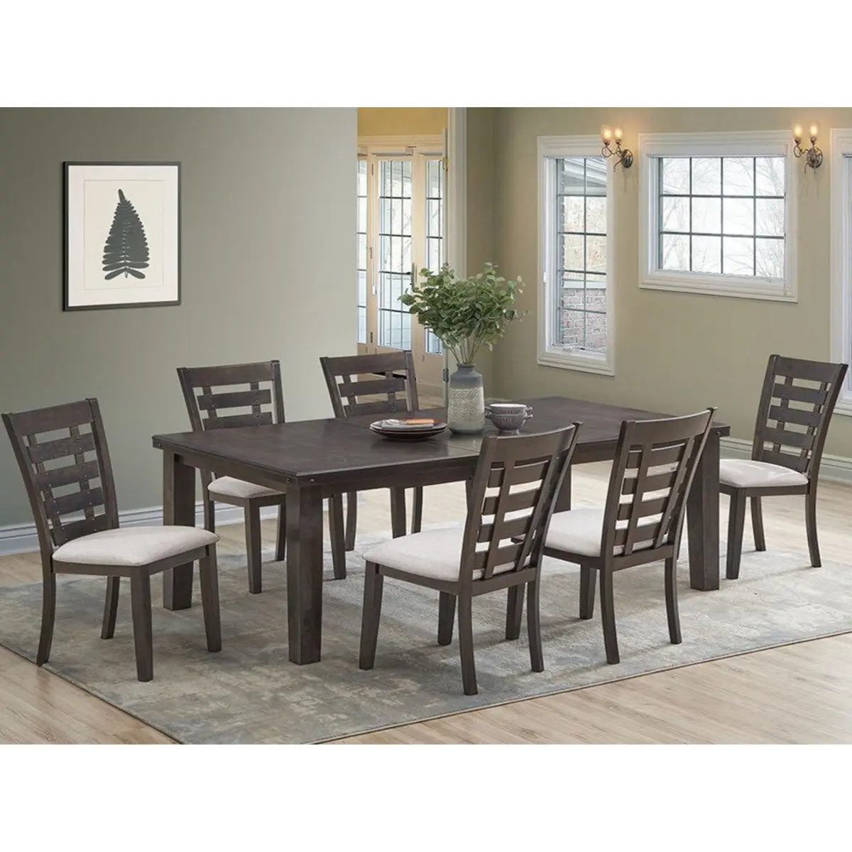Blake Wood Dining Set 2859-1807 Coast To Coast