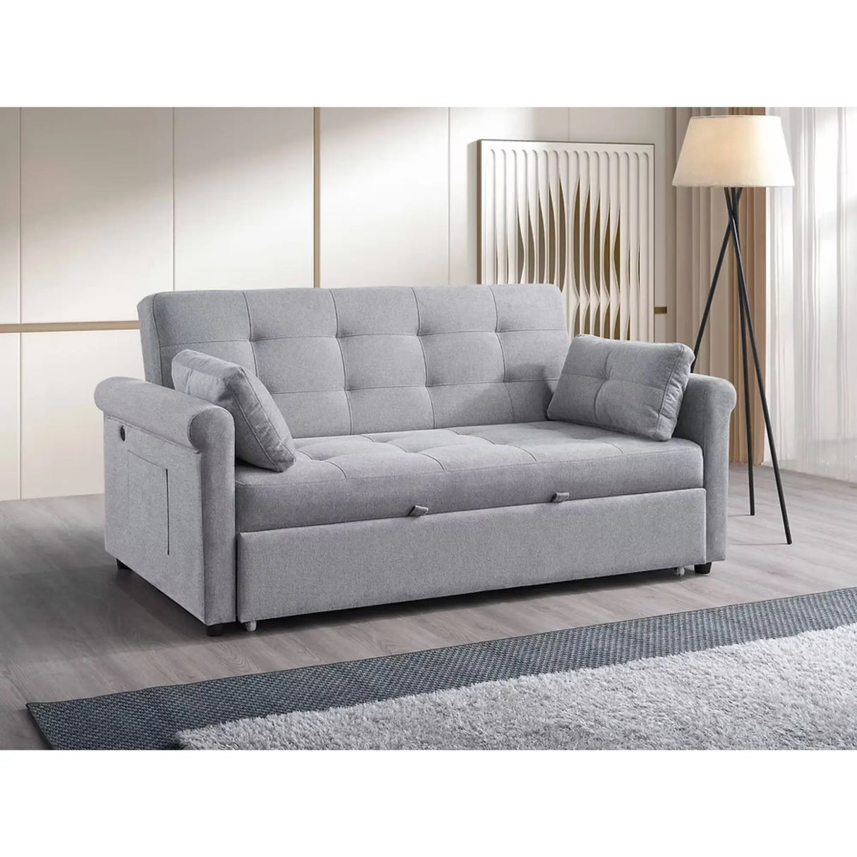 9046 Sofa Bed in Grey I.F.Furniture
