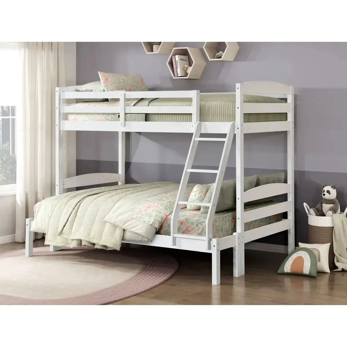 Lani Twin Over Full Bunk Bed Complete Home Furnish