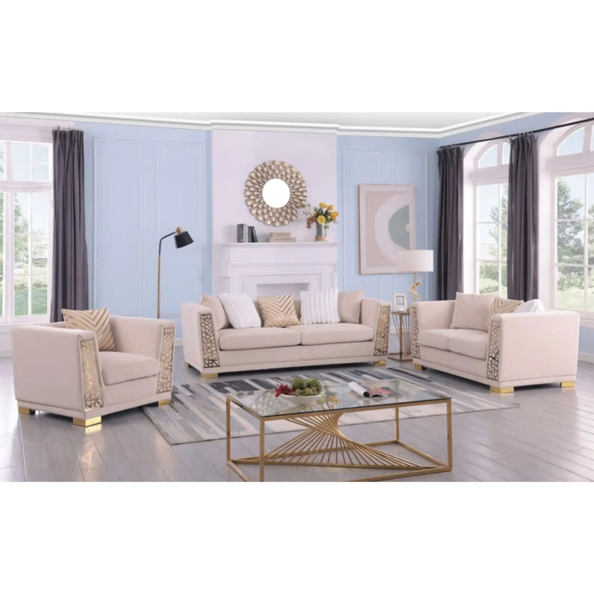 Marquis Sofa Set Queensons