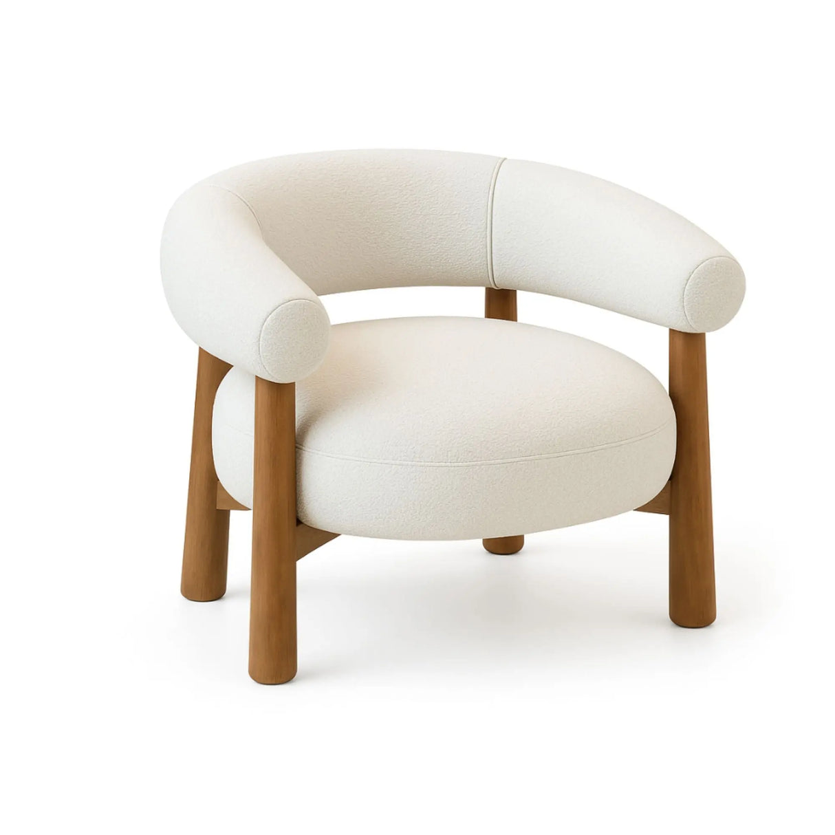 Nova Accent Chair in Cream Xcella