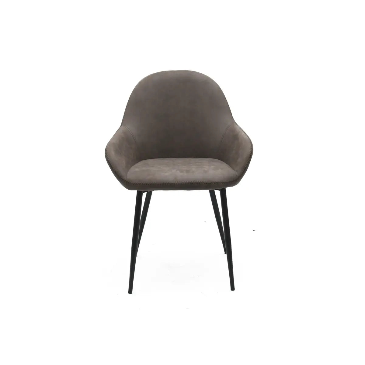 Odessa Dining Chair Set in Grey Brassex