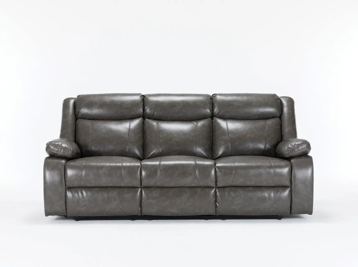 Salem Grey Motion Sofa and Loveseat Set - Complete Home Furnish