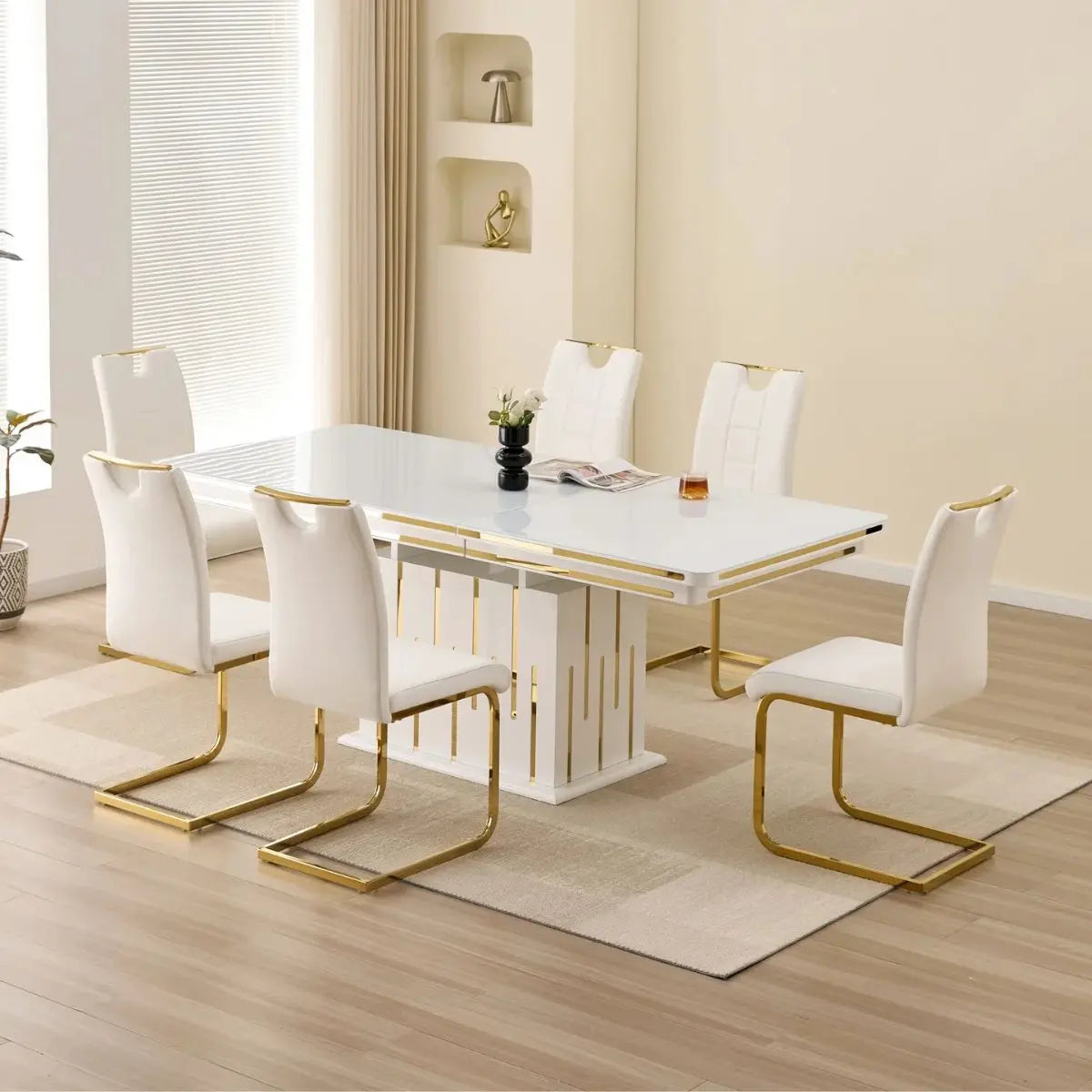 Zenix Dining Set Complete Home Furnish
