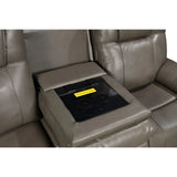 10308 Genuine Leather Power Recliner Set VFI