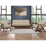 Damala Collection 3 pc Fabric Sofa Set 1138 - Complete Home Furnish