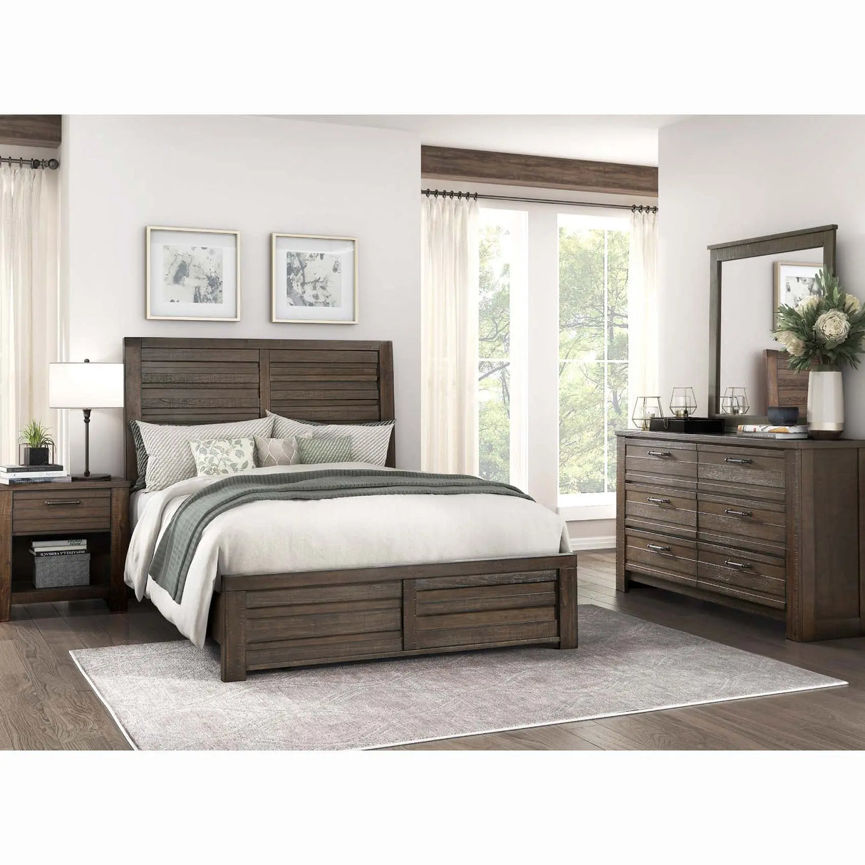 Longview 6Pc Bedroom Set 1498 M.A.Z