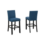 162-29 Barstool Set in Blue Brassex