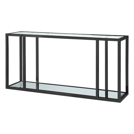 Caspian Console Table Black Metal Xcella