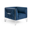 Truro Accent Chair in Blue Xcella