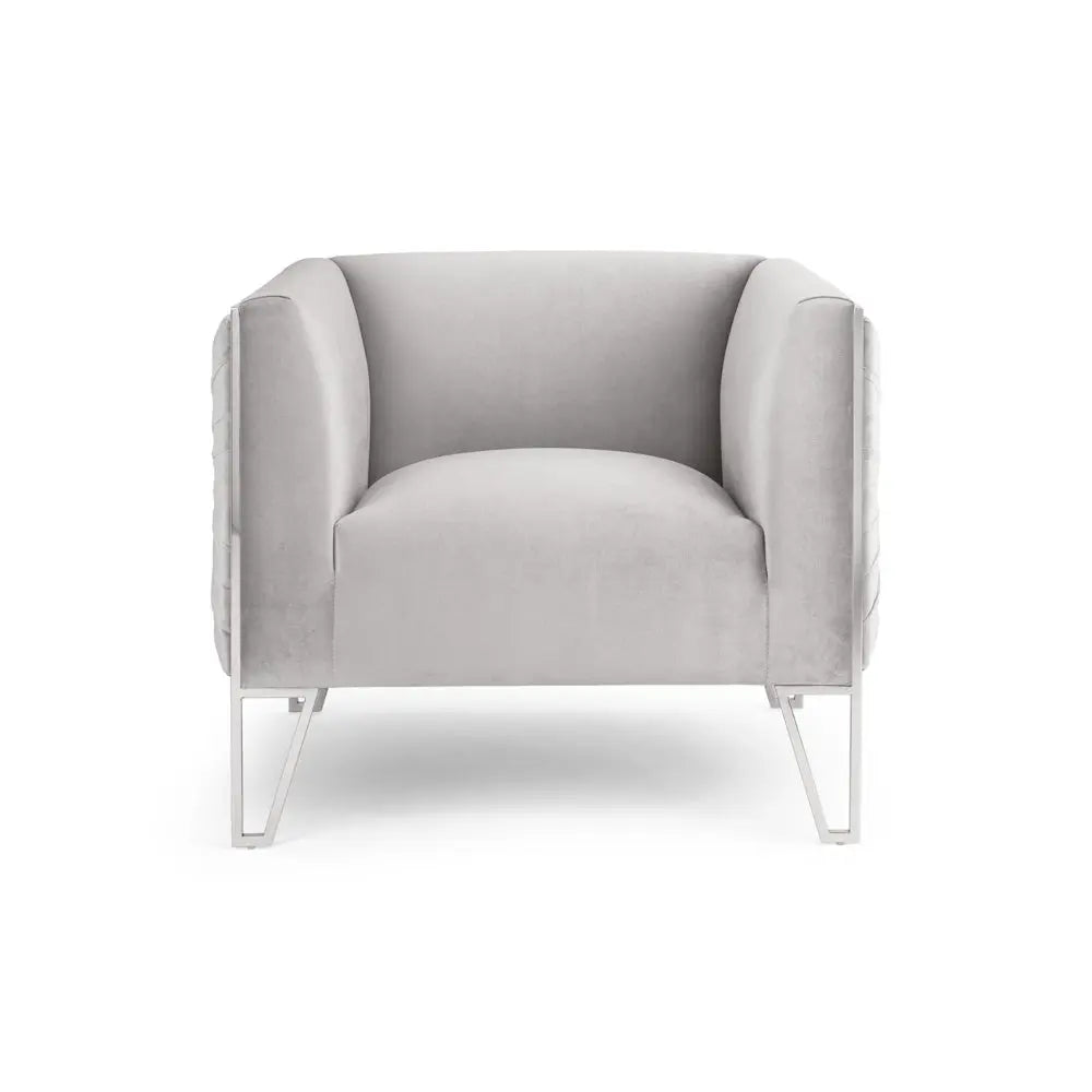 Truro Accent Chair in Grey Xcella