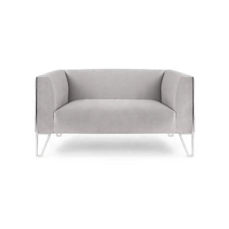 Truro Loveseat in Grey Xcella