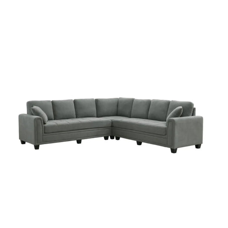 Kelsier Sectional in Grey Complete Home Furnish