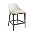 Emmett Counter Chair Aspen Taupe PU - Xcella Furniture