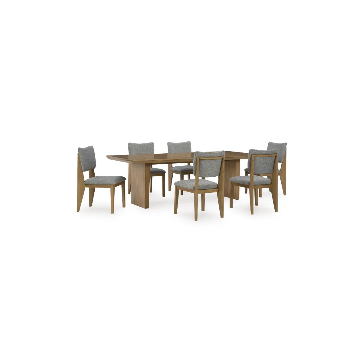 Ashley Sherbana Dining Set in Grey Signature Design by Ashley