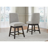 Ashley Burkhaus Pub Dining Set in Dark Brown Signature Design by Ashley