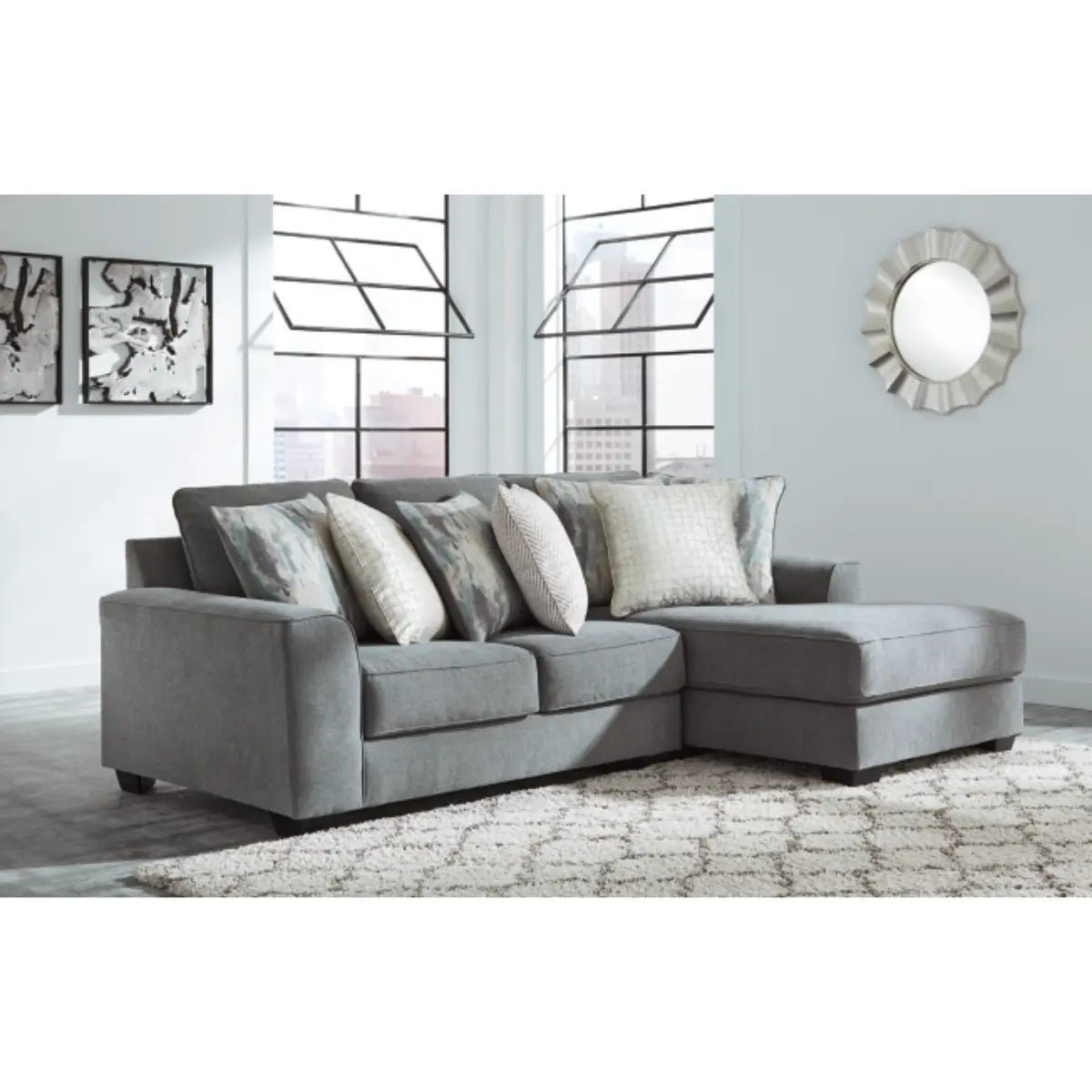 Ashley Castano 2Pc Sectional with Chaise Signature Design by Ashley