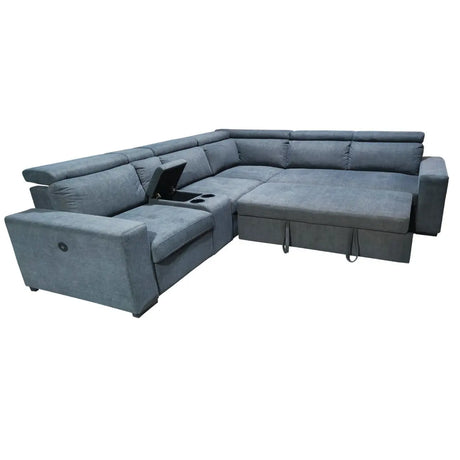 9009 3Pc Pull Put Sofa Bed Sectional VFI