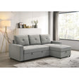 Faber 2Pc Pullout Sectional 99996GRY M.A.Z