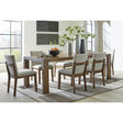 Ashley Kraeburn Dining Set in Brown Signature Design by Ashley