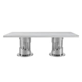 2800 Spiral Marble Dining Table B2M