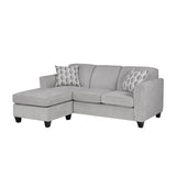 Whisper 2211 Sectional in Grey Complete Home Furnish