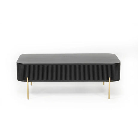 Fontana Coffee Table in Black Brassex