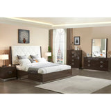 2504 Bedroom Set in Brown Complete Home Furnish