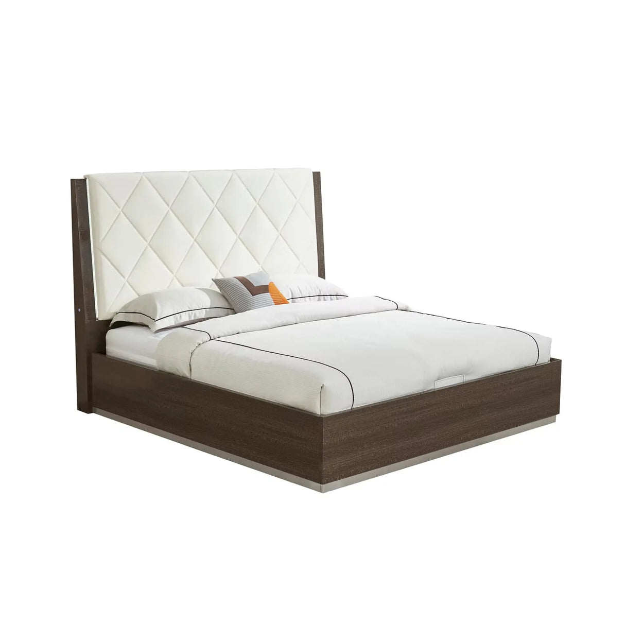 2504 Bedroom Set in Brown Complete Home Furnish
