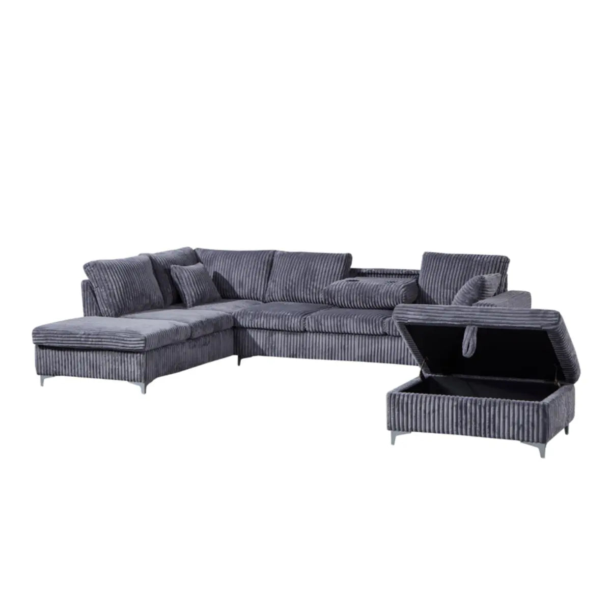 2620 2Pc Sectional with Ottoman VFI