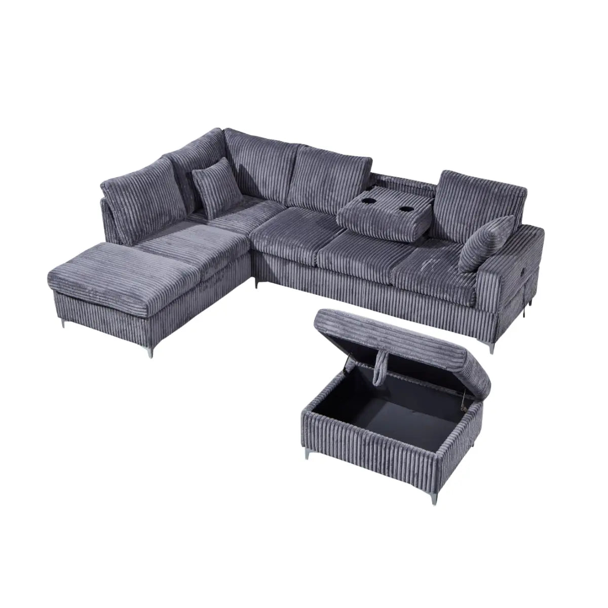 2620 2Pc Sectional with Ottoman VFI