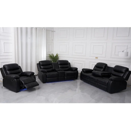 2678 LED Manual Recliner Sofa Set VFI