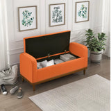 Lift Top Storage Bench 4590RN Complete Home Furnish